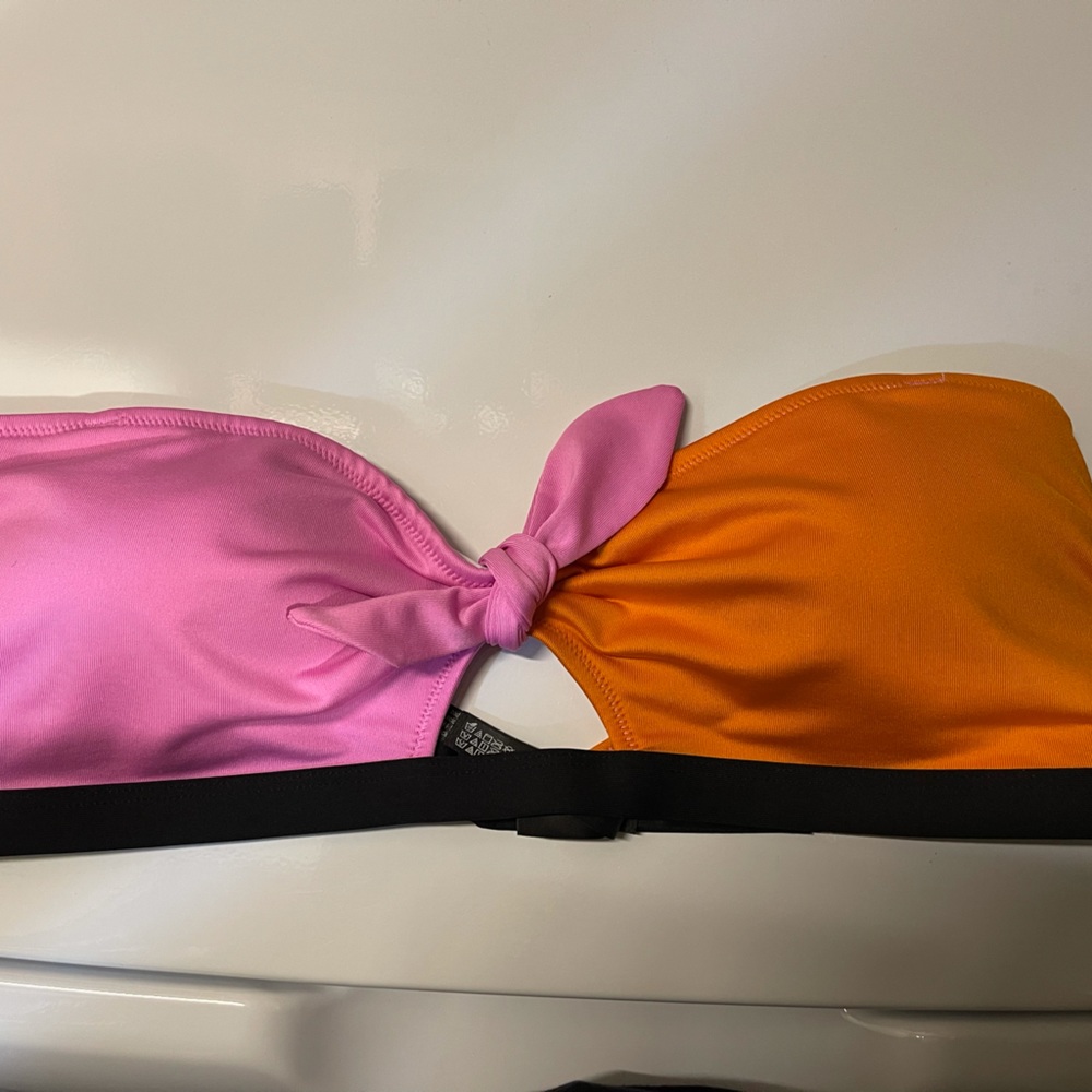 Victoria’s Secret PINK 2 toned strapless bikini top